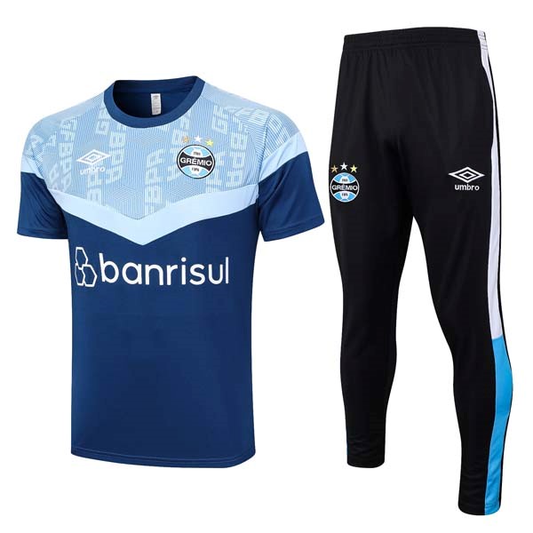 Camiseta Gremio Conjunto Completo 2023 2024 Gris Azul Negro